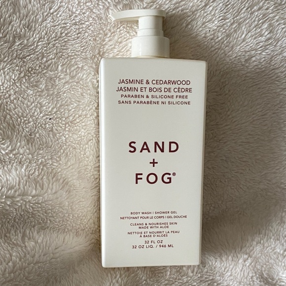 Sand + Fog Other - Sand + Fog Jasmine & Cedarwood Body Wash - White